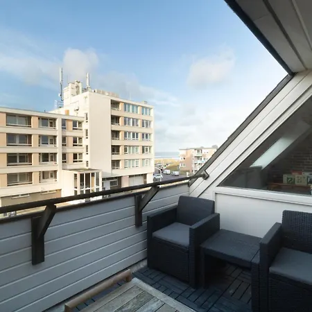 Apartmán Knus Met Parkeerplek En Zeezicht!